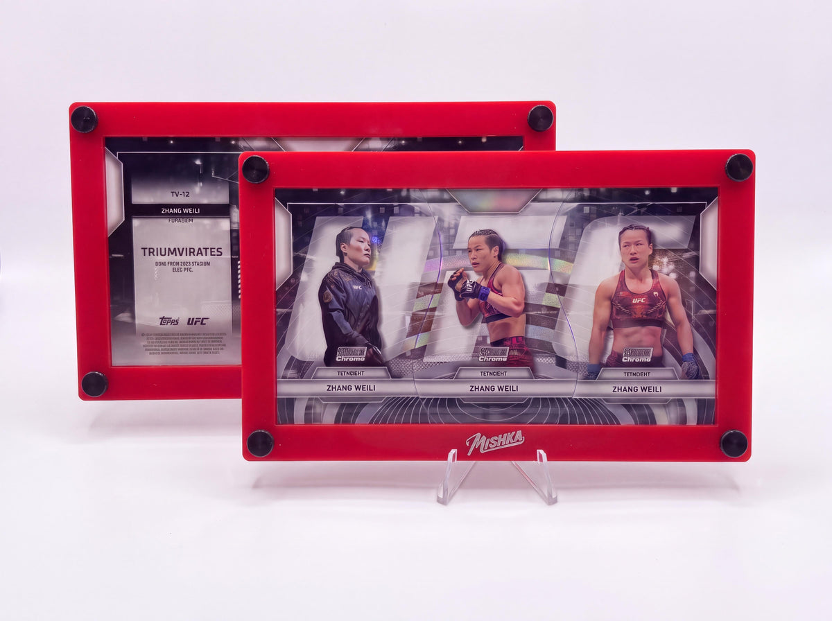 Bear Guard Triumvirate Die-Cut Card Display Case (2021-2026)
