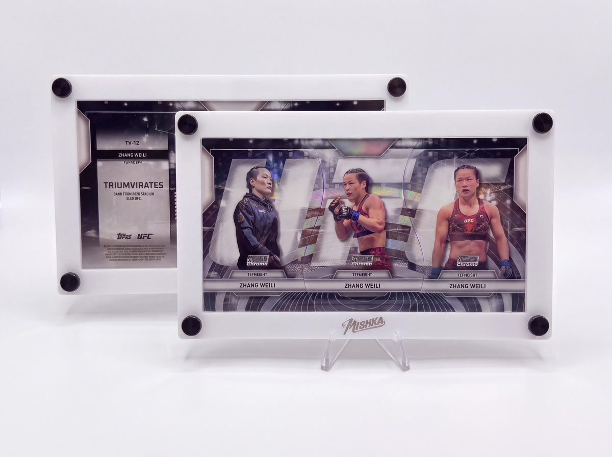 Bear Guard Triumvirate Die-Cut Card Display Case (2021-2026)