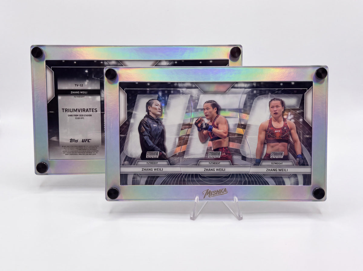 Bear Guard Triumvirate Die-Cut Card Display Case (2021-2026)